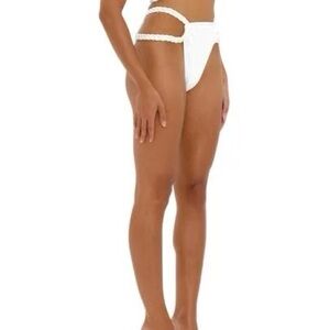 Andrea Iyamah Mino Bikini Bottom ONLY - Small - Ivory